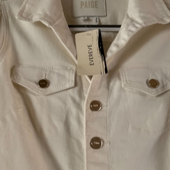 Paige Mayslie Denim Dress Size 2 - Picture 2 of 10